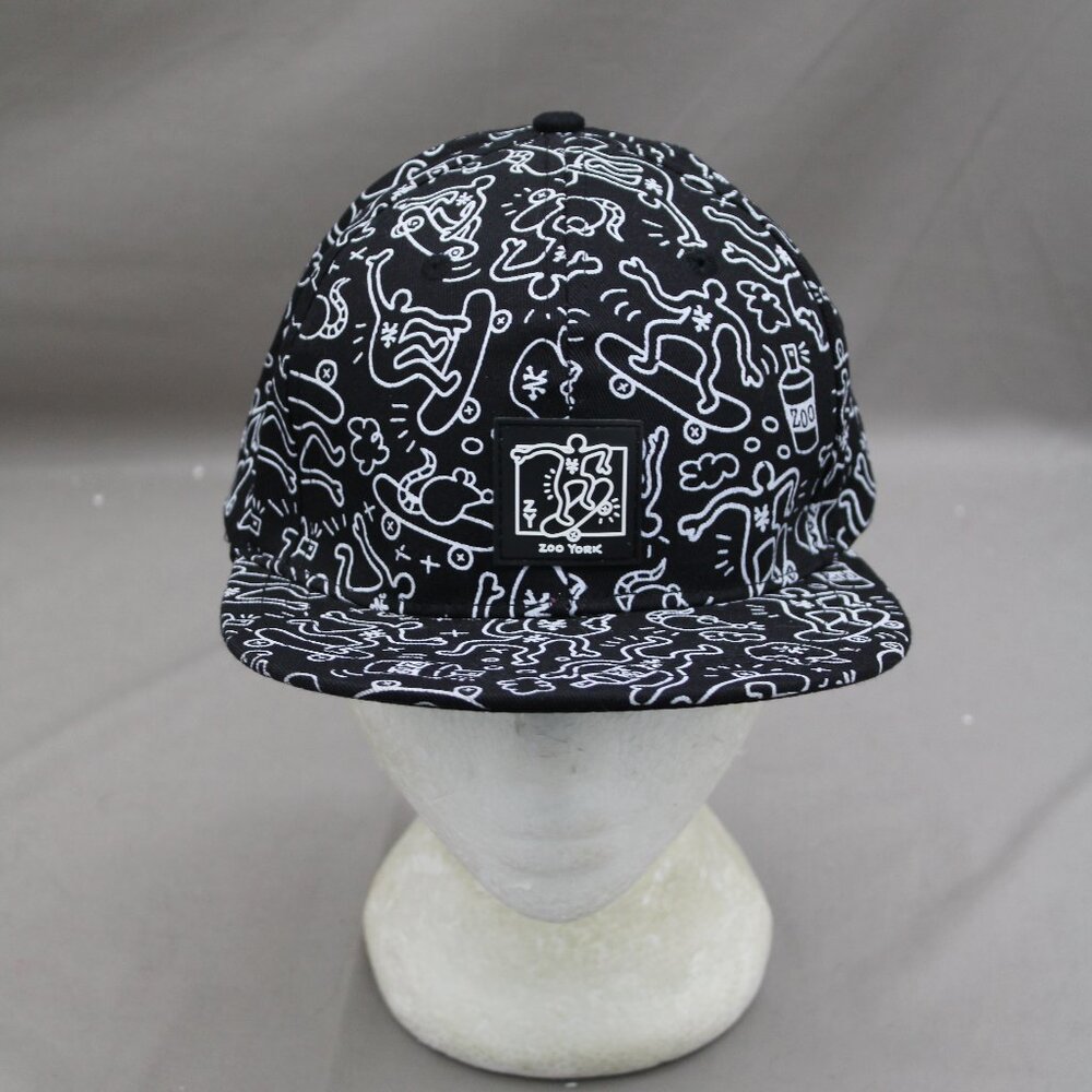 Skateboard Hat - Zoo York All Over Print - Adult Snapback